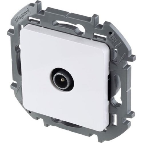 Розетка TV Оконечная без рамки Legrand Inspiria 1-м. белый картинка